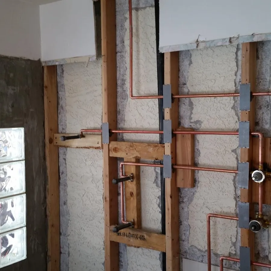 Copper pipe installation for Burst Pipe Repair in East Cleveland