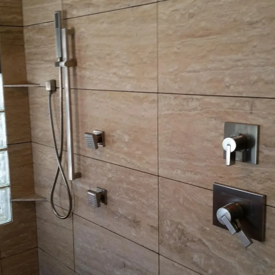 Shower fixture installation for Gas Line Repair in East Cleveland